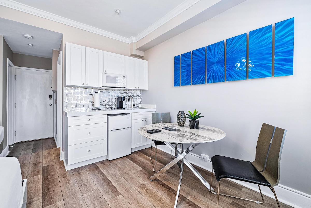Renovated kitchenette